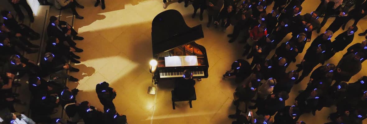 yamaha-silent-experience-louvre Yamaha Silent Experience im Louvre – Klavierkonzert mit kabellosen Kopfhörern
