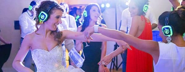 Silent Disco für Hochzeiten