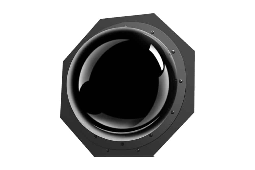 Zirkular polarisierte Antenne Sennheiser A5000-CP, Vorderansicht