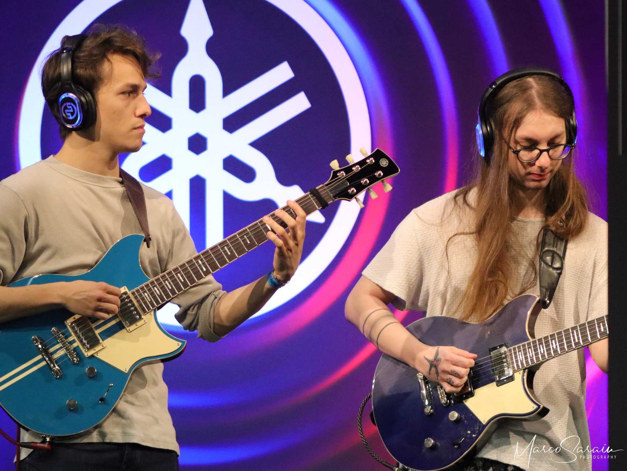 Yamaha auf der Guitar Show mit kabellosen Kopfhörern von Silentsystem – RF-Systeme für Musikmessen