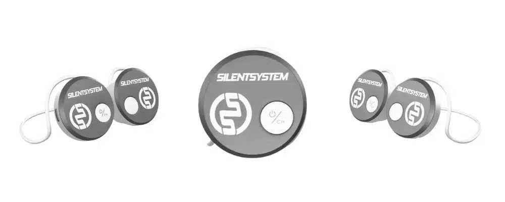 Eingetragenes Design RF-Funkkopfhörer Silentsystem SX-707