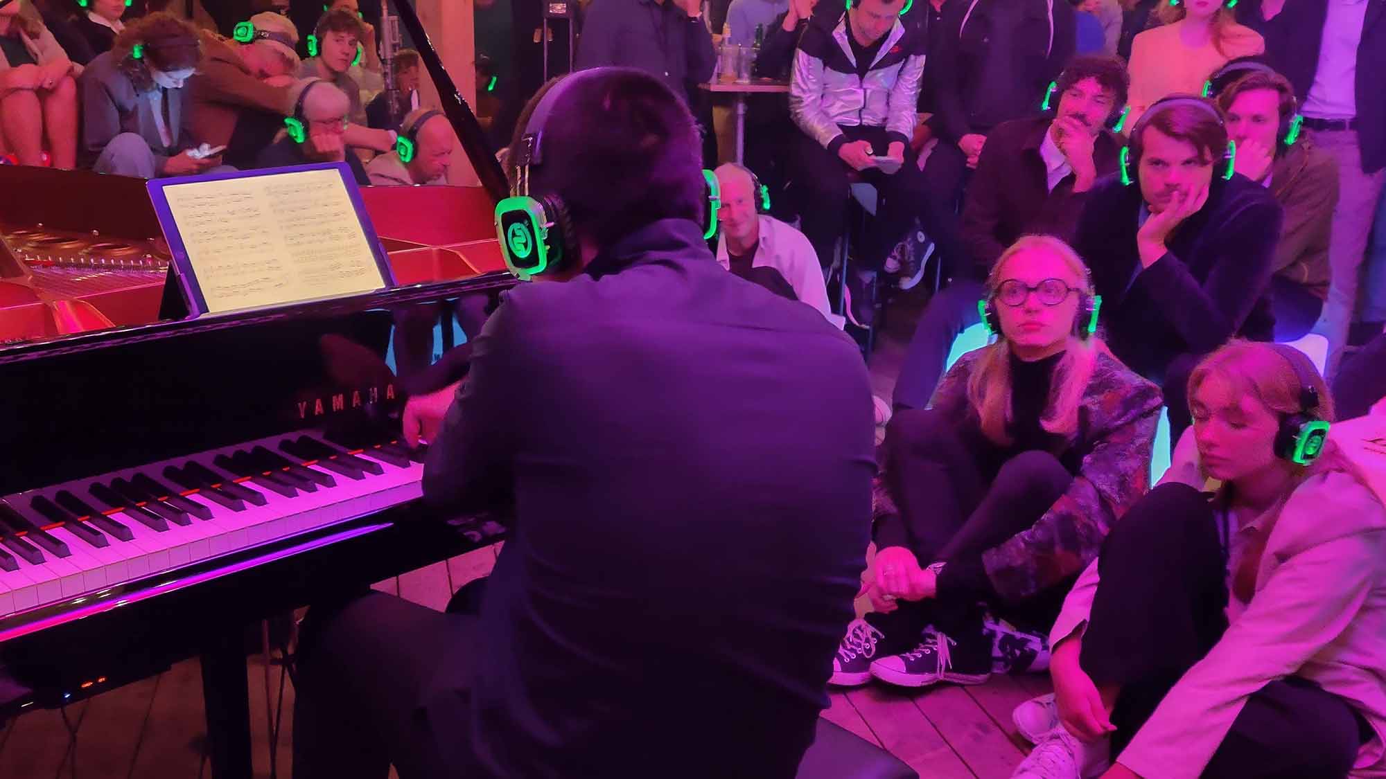 Klavierkonzert Yamaha kabellose Kopfhörer